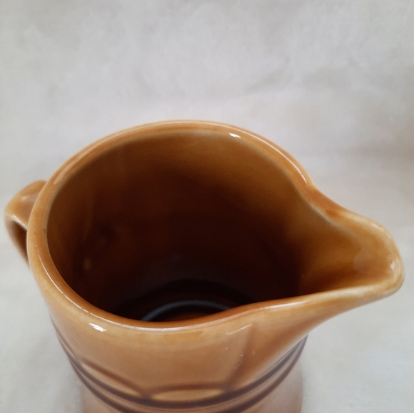 Vintage Homer Laughlin Coventry Castilian Granada Golden Harvest creamer pitcher - Picture 7 of 11